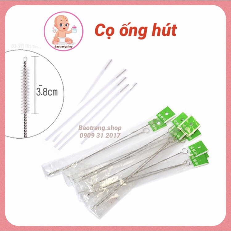 Cọ ống hút bình sữa, bình uống nước