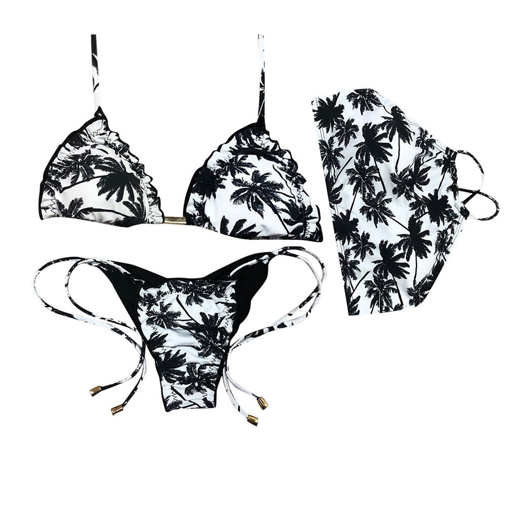 ❦woharyday❦Women's Sexy Summer Swimsuit Bikini Printed Independent Swimsuit Bikini | BigBuy360 - bigbuy360.vn