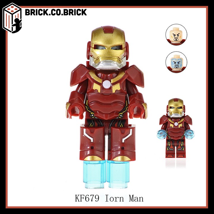 KF6066 - Đồ chơi lắp ráp minifigures và non lego - Mô hình sáng tạo Super Heroes Siêu Anh Hùng Marvels/ DC Comic