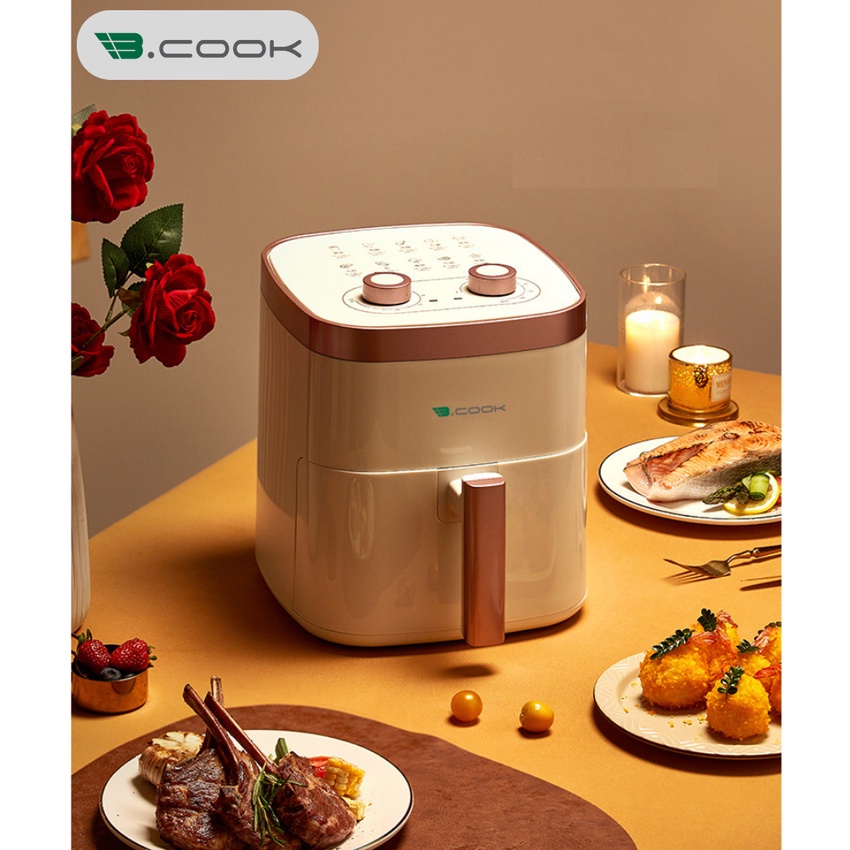 Nồi chiên không dầu B.cook Dung tích lớn 6L - Hàng chính hãng