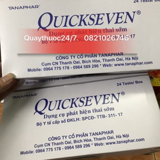 Que thử thai quickseven