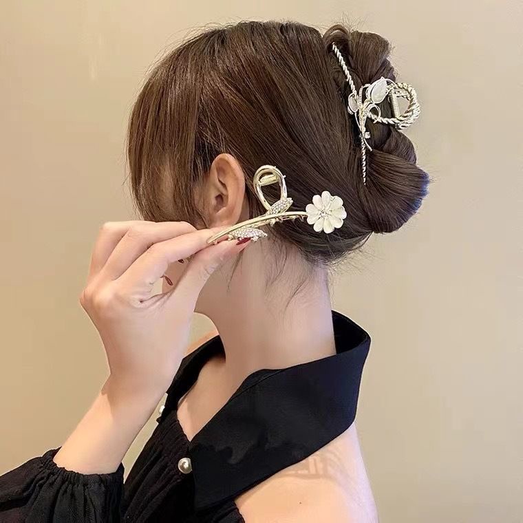 Kẹp Tóc Hình Hoa Tulip 2022 Thời Trang Cho Nữ