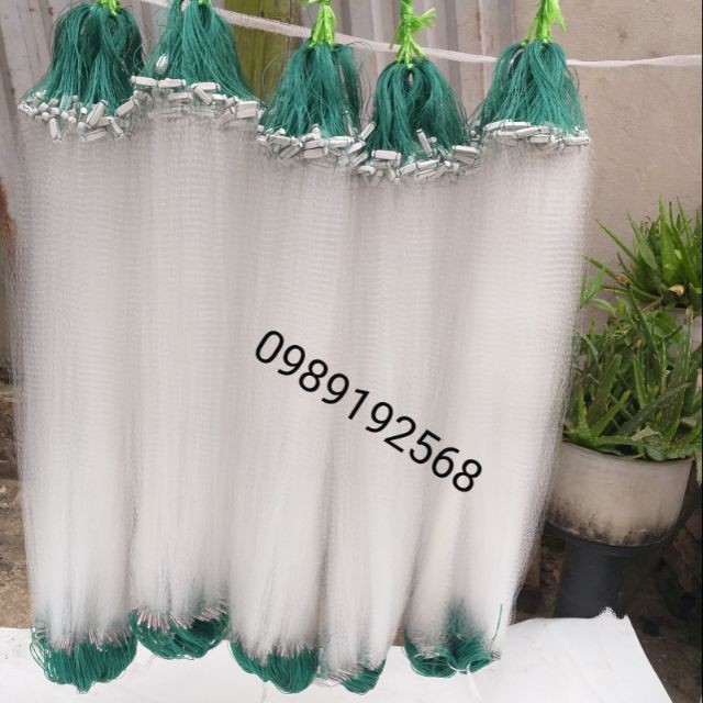 Lưới đánh cá 1 màn cao 90cm dài 70m đánh cá tép ,cá bống ,cá lòng tong  cân cấn