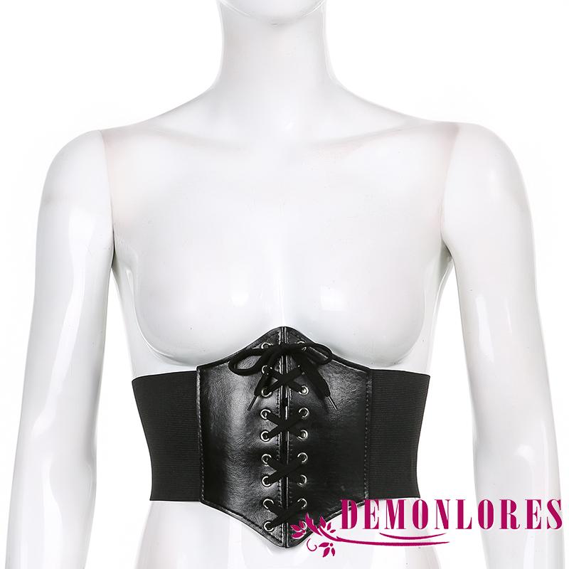 Áo nịt ngực không tay màu trơn có dây rút thời trang quyến rũ cho nữ