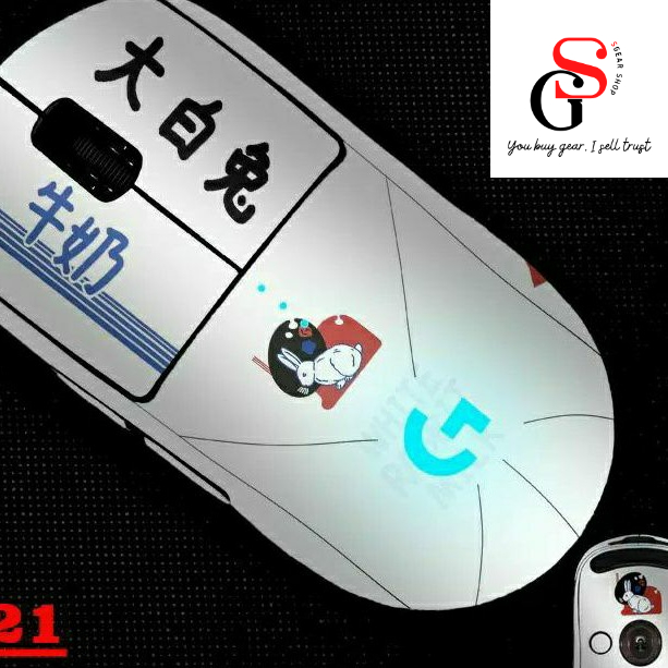 Skin dán chuột Logitech Gpro Wireless dán full chuột phong cách hơn