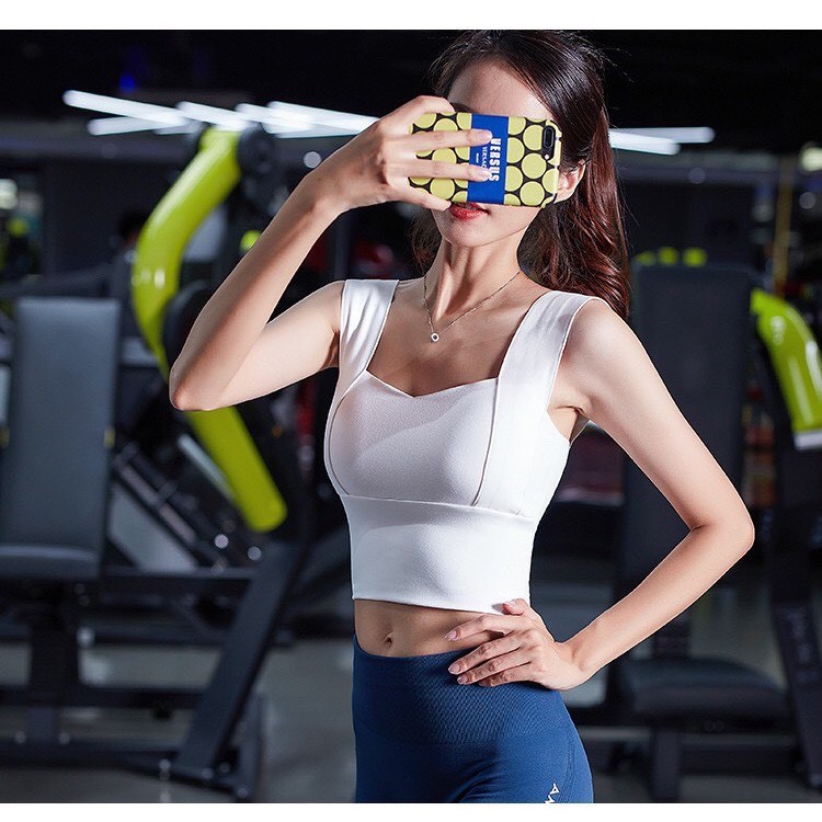 Áo Bra Nữ Cotton Nữ WX-055 Áo Tập Gym Nữ Chất Liệu Su Cao Cấp Mát Lạnh Nhập Khẩu Châu Âu