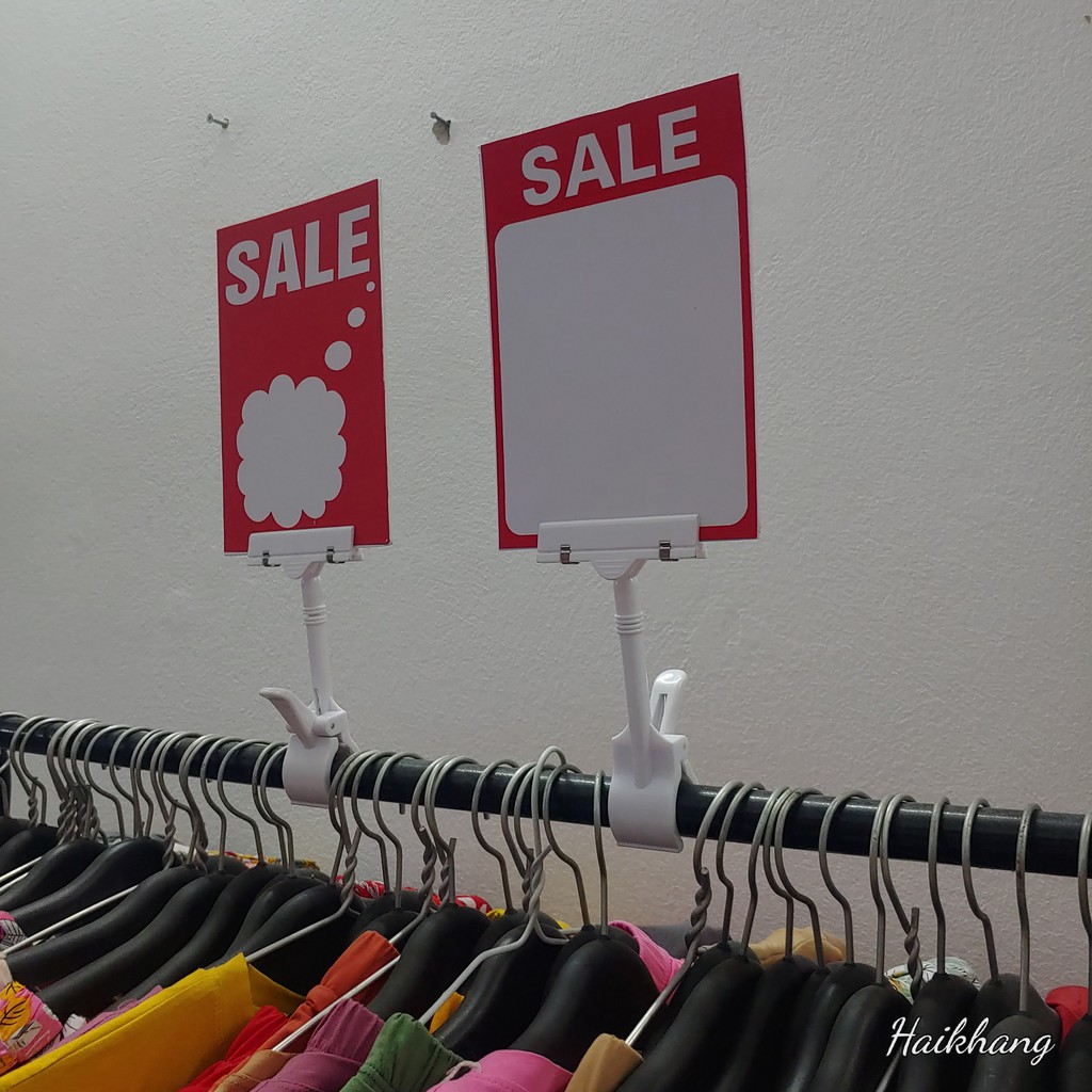 BIỂN GHI ĐỒNG GIÁ 99K, ĐỒNG GIÁ 199K, BIỂN TRẮNG SHOP TỰ GHI GIÁ ( không bao gồm kẹp )