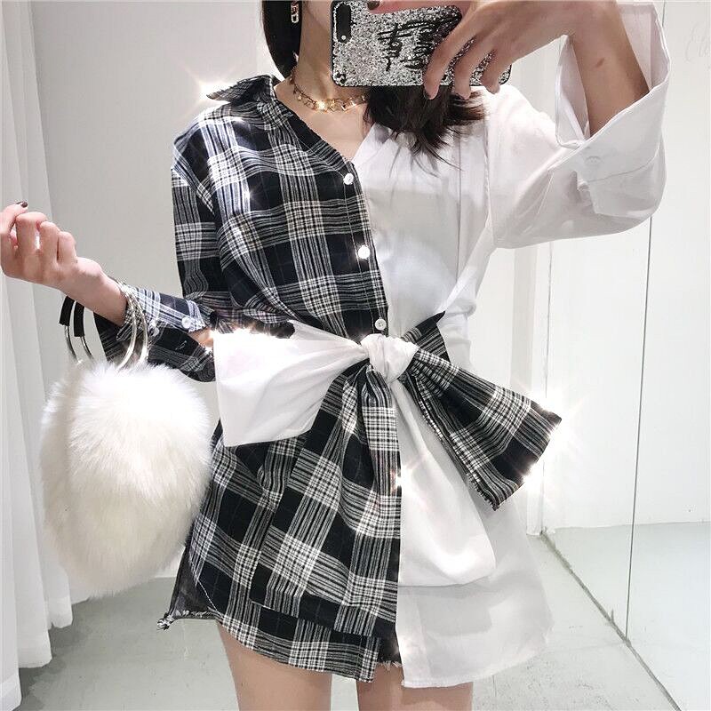 Áo sơ mi buộc nơ