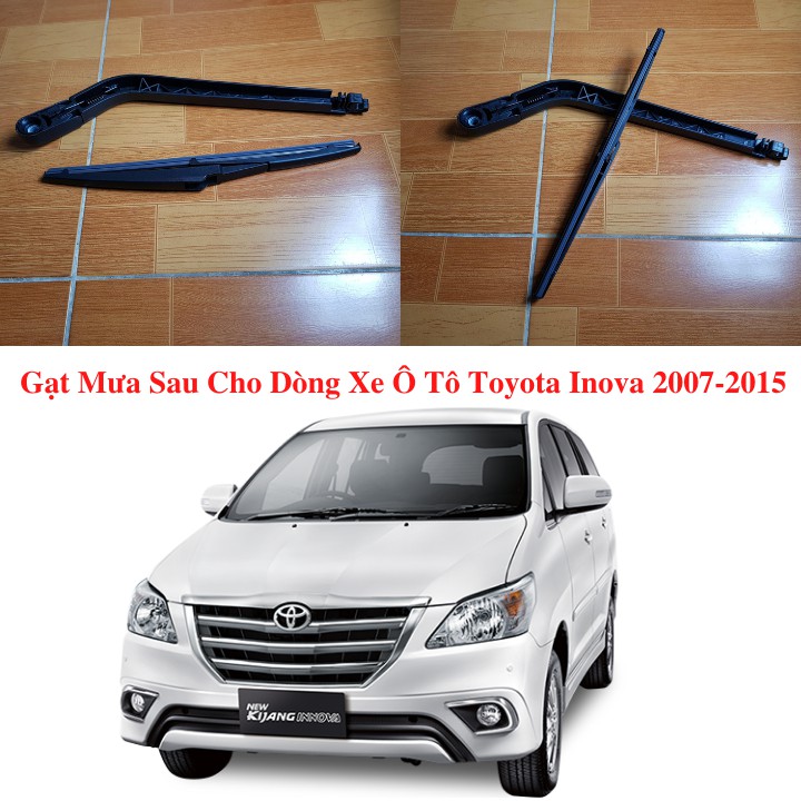 Bộ Cần Và Chổi Gạt Mưa Sau Phù Hợp Cho Xe Ô Tô Toyota Innova 2007-2015