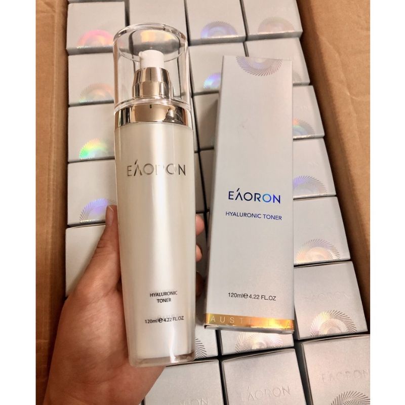 Nước hoa hồng EAORON HYALURONIC TONER 120ml