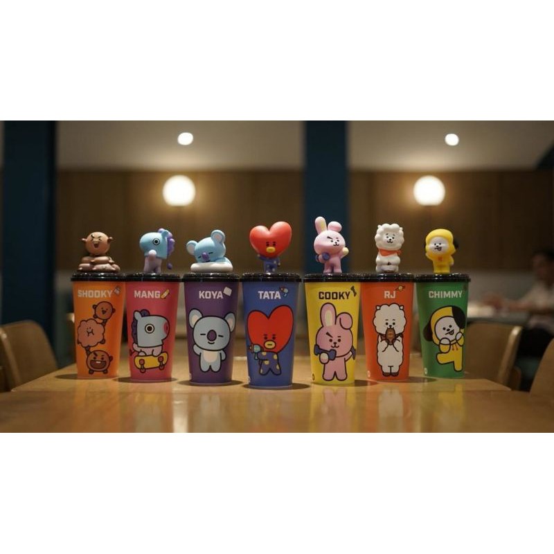 CỐC BT21 BTS CGV (Không chữ ký) - còn 3 mẫu