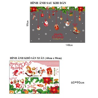 Decal dán tường Giáng sinh an lành