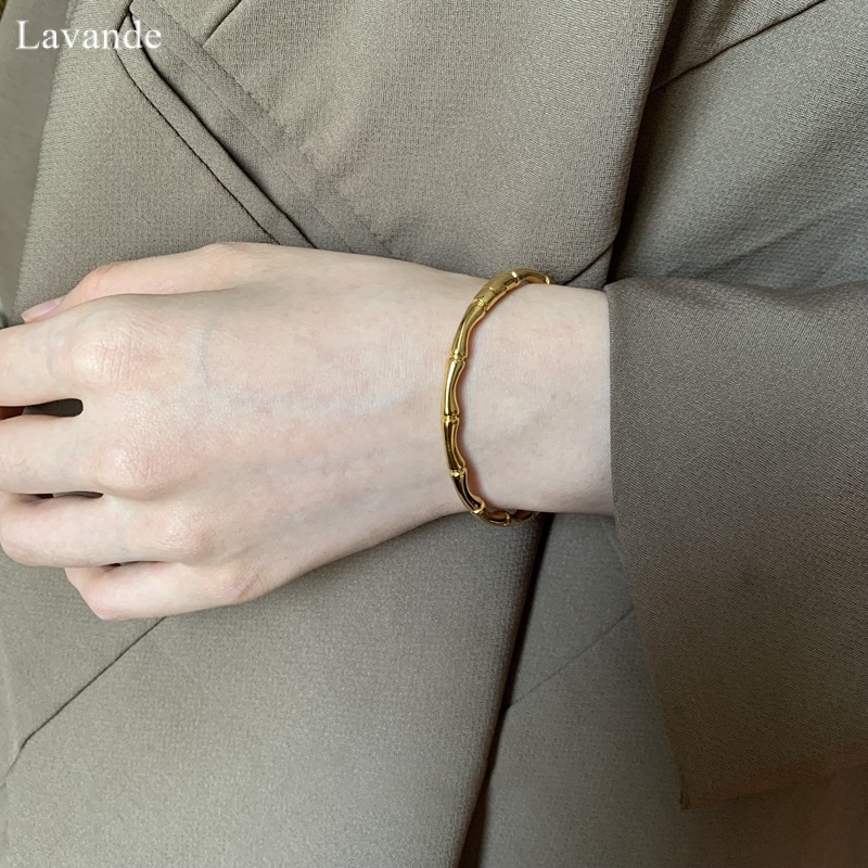 Vòng Tay Thép Titan Không Phai Màu Phong Cách Retro 65XP