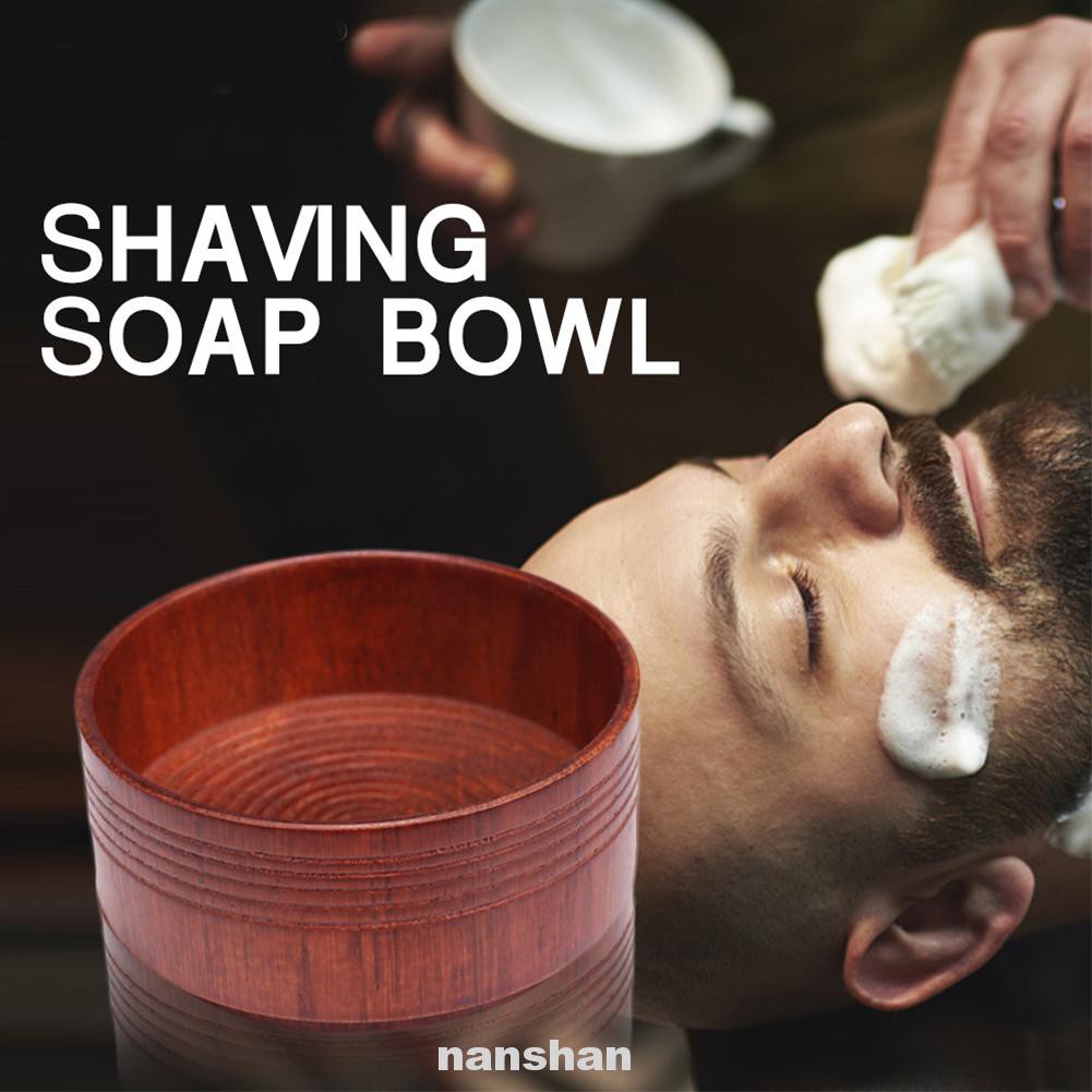 Bowl Shaving Soap Eco-friendly Portable Brush Cup Men Beard Cleaning Face Care Lightweight Anti-adhering