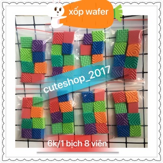 xốp wafer(bịch 8 viên)