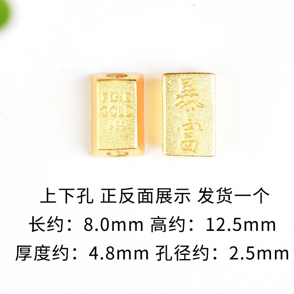 Phụ Kiện Hạt Cườm Xỏ Màu Vàng Đồng Giàu Vàng Kim Handmade Phụ Kiện Làm Trang Sức Dép Nhỏ Giọt Mạnh Mẽ Truyền Thống Không Gây Dị Ứng diy