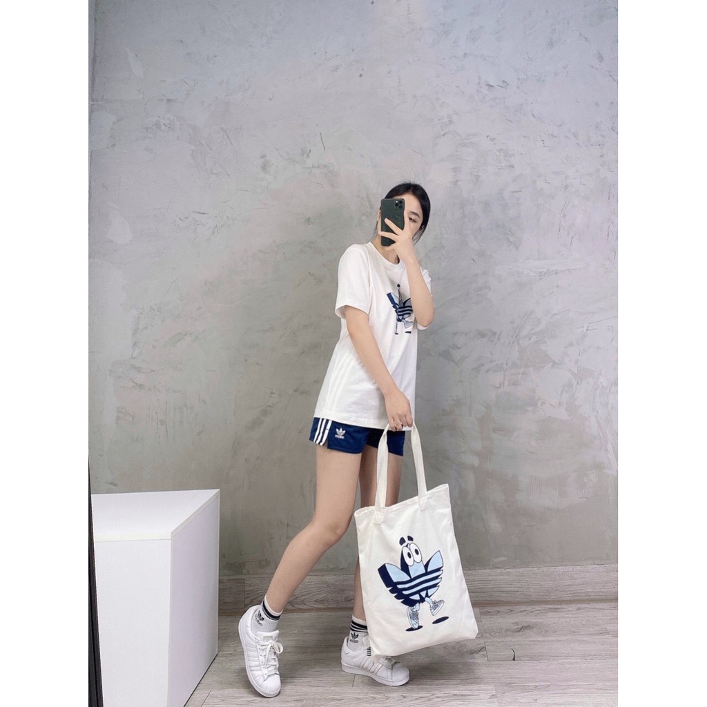 Túi Chợ WORTHY CARTOONS SHOPPER BAG B4256 Hàng Thái Lan Full Tag Code