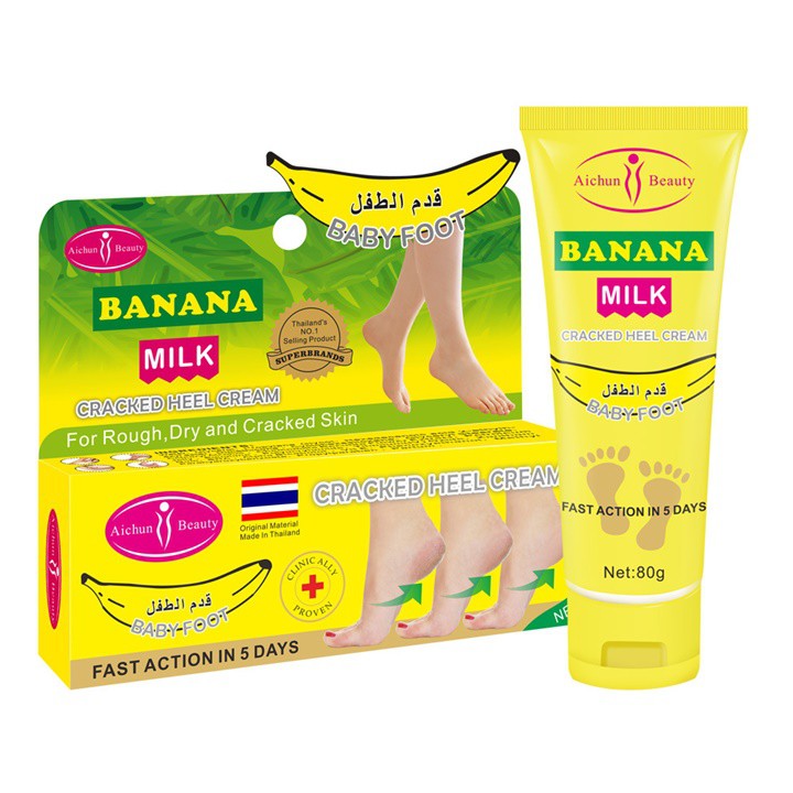 Kem Nứt Gót Chân BANANA Baby Foot Aichun