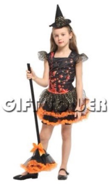 Bộ hoá trang phù thuỷ Halloween các mẫu