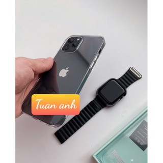 Ốp lưng memumi clear iphone 12 pro max / 12 pro / 12 max trong suốt silicon