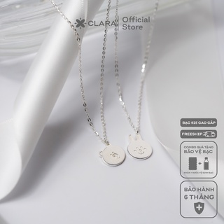 Dây chuyền bạc cho bé nữ thỏ Cony cao cấp vòng cổ bạc
