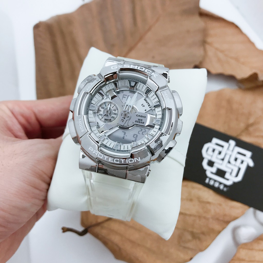 Đồng hồ nam Casio G-SHOCK GM-110 / GM-110SCM-1A chống va đập chính hãng