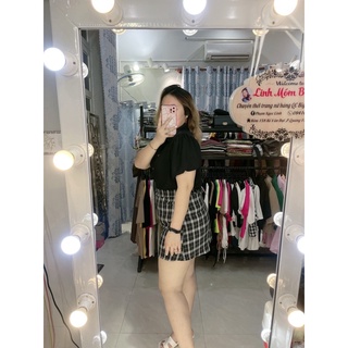 SƠMI LỤA TAY BỒNG BIGSIZE LINH MÓM