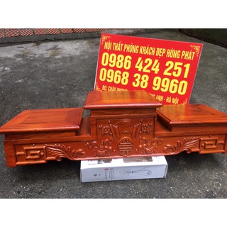 Tam cấp để bát hương gỗ hương cao cấp