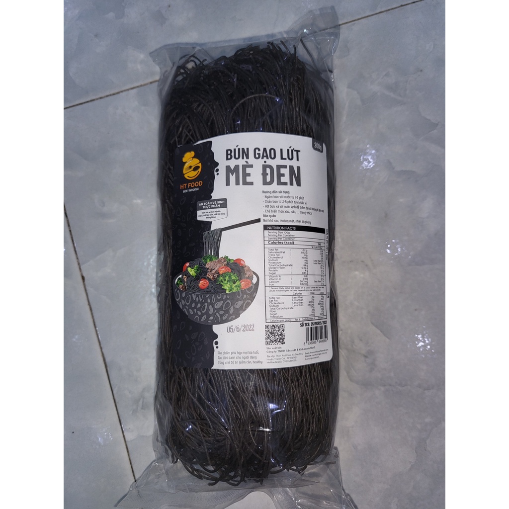 Bún/ Mì MÈ ĐEN Nguyên Minh (Moris) - hộp 300g - Mỗi cọng bún 1 cọng rau,dai ngon bổ dưỡng, phù hợp cho cả Bé và gia đình