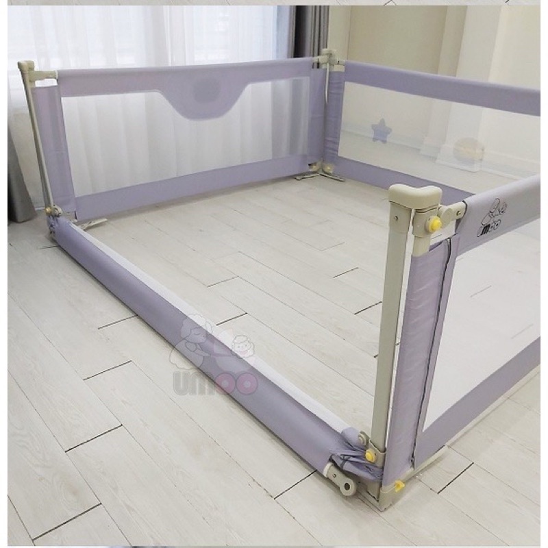 (BẢN NÂNG CẤP UMOO UM-088 2021) Thanh chặn giường/ chắn giường UMOO an toàn cho bé
