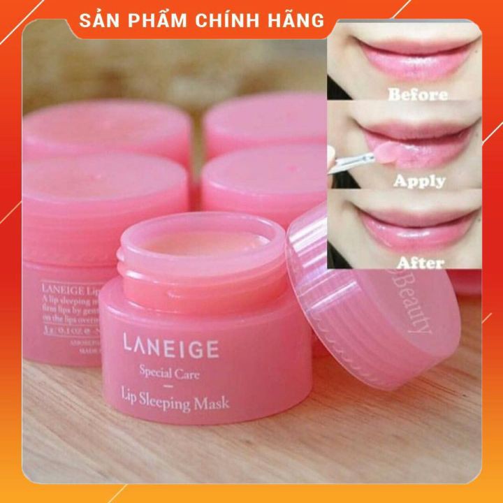 Mặt nạ ủ môi Laneige Mini chính hãng Hàn Quốc 𝐍𝐄𝐖 son ủ dưỡng môi, mặt nạ môi hộp 3 gam