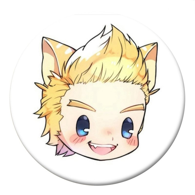 Huy hiệu cái áo IN HÌNH My hero academy Học viện anh hùng anime chibi dễ thương xinh xắn mẫu 2