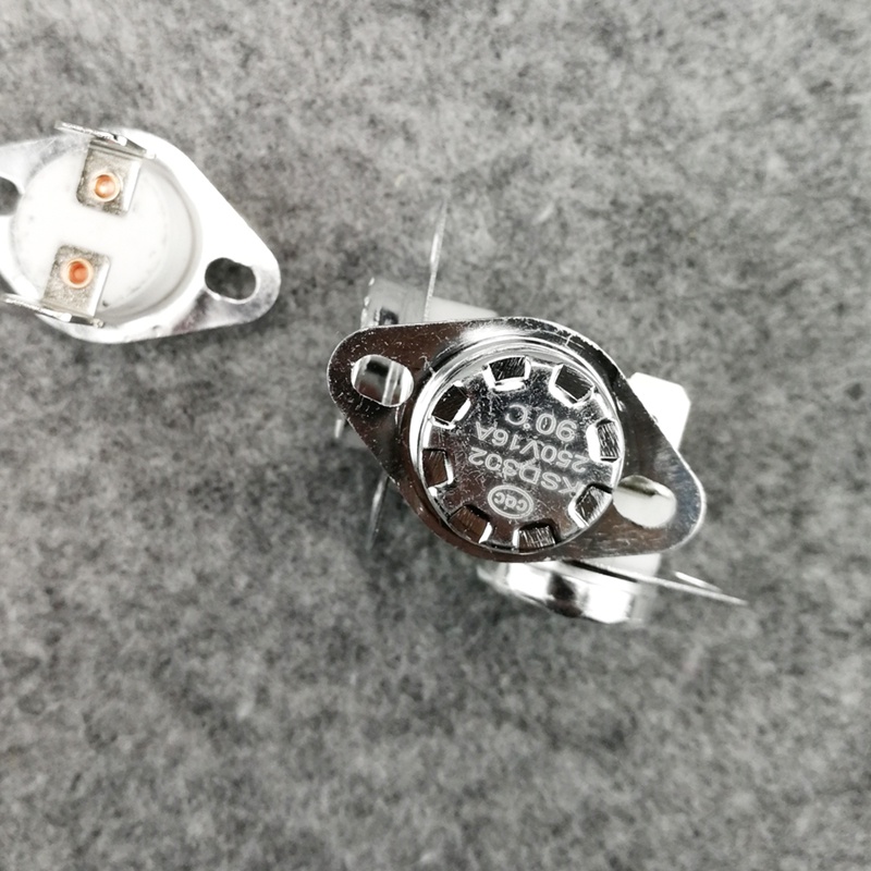 Công Tắc Điều Khiển Nhiệt Độ Bằng Gốm ksd302 16a 250v 40 45 60 90 100 Độ