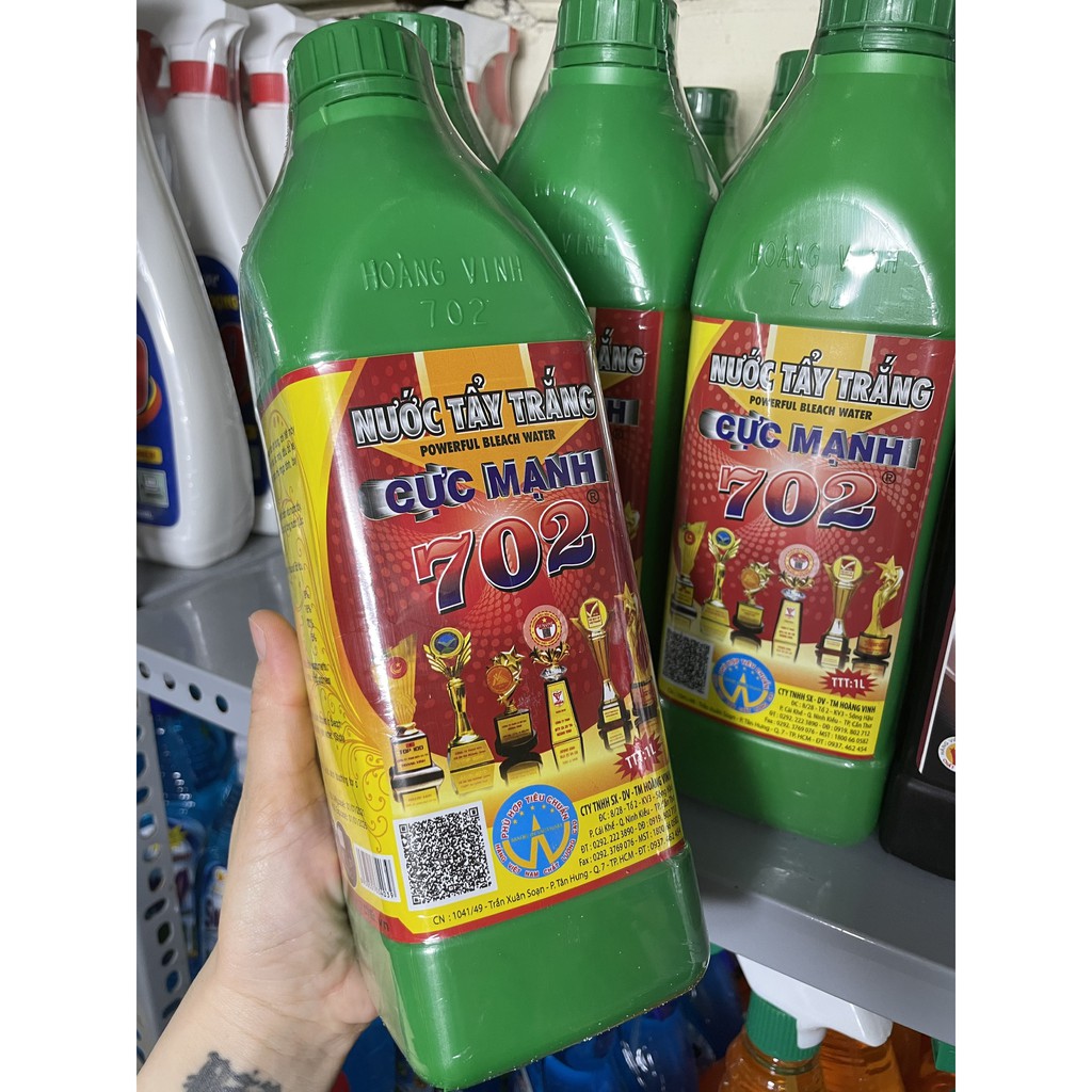 Chai tẩy trắng 702[Tẩy cực mạnh]