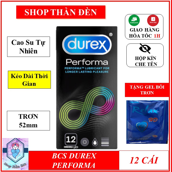 Bao cao su Durex Performa Kéo dài thời gian