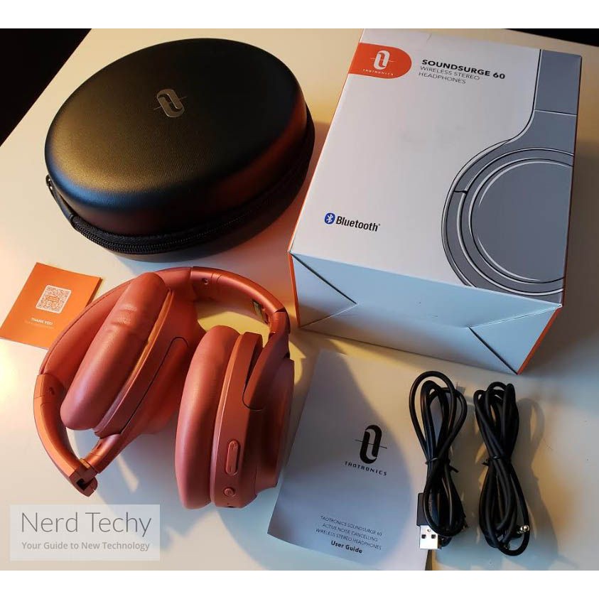 Tai nghe bluetooth trùm đầu chống ồn taotronics soundsurge 60