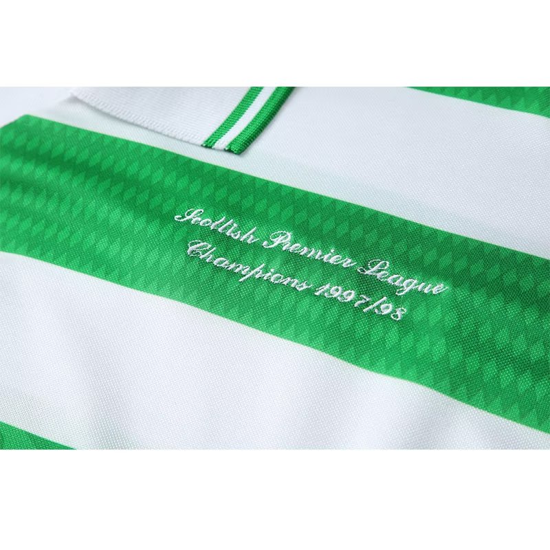 Áo Thun Đá Banh Tay Ngắn Số 98 Celtics Phong Cách Retro Size S-XXL