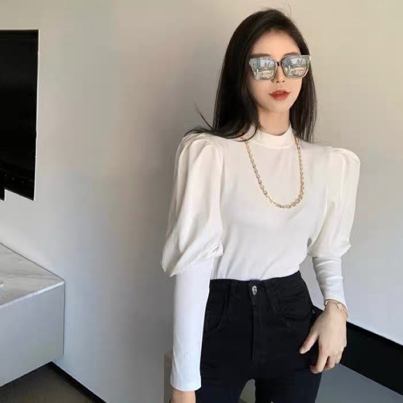 Áo body tay bồng