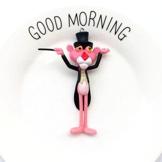 ANL0025 - Báo hồng tinh nghịch - Móc khóa