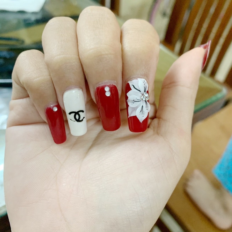 Chọn lẻ Hoa bột trang trí móng Nail mẫu 14 15 16 17 18