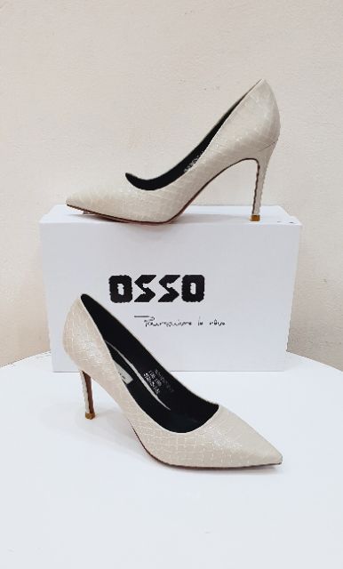 Cao gót da trăn 9cm