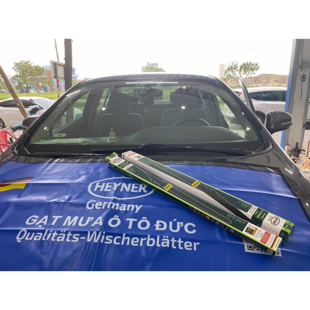 Gạt mưa ô tô Heyner Germany chính hãng công nghệ Hybrid Nano-Gạt mưa ô tô Xương mềm Heyner của Đức đủ các size 14-28inch