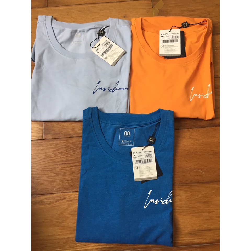 Áo t shirt nam Insidemen ITS007S1 của Aristino , chất cotton pha, dáng regulat fit