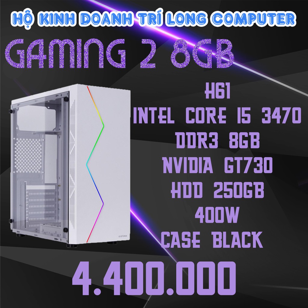 Thùng máy PC Gaming giá rẻ (G2), chơi LMHT + PUBG tốt | BigBuy360 - bigbuy360.vn