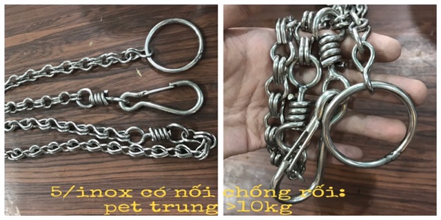 Dây xích chó,mèo các loại