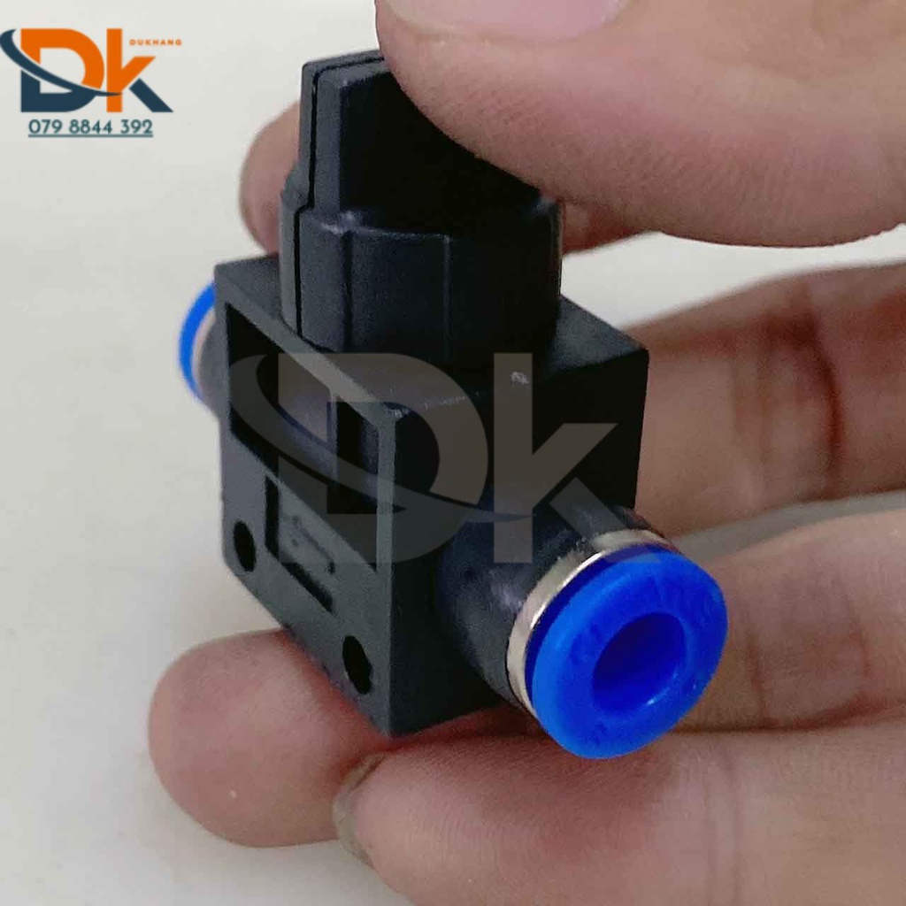 Van khóa hai đầu ống khí nén HVFF