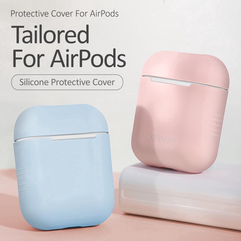 Ultra Thin Silicone TPU Cover for Apple AirPods Case Wireless Bluetooth Earphone Case for Airpod
