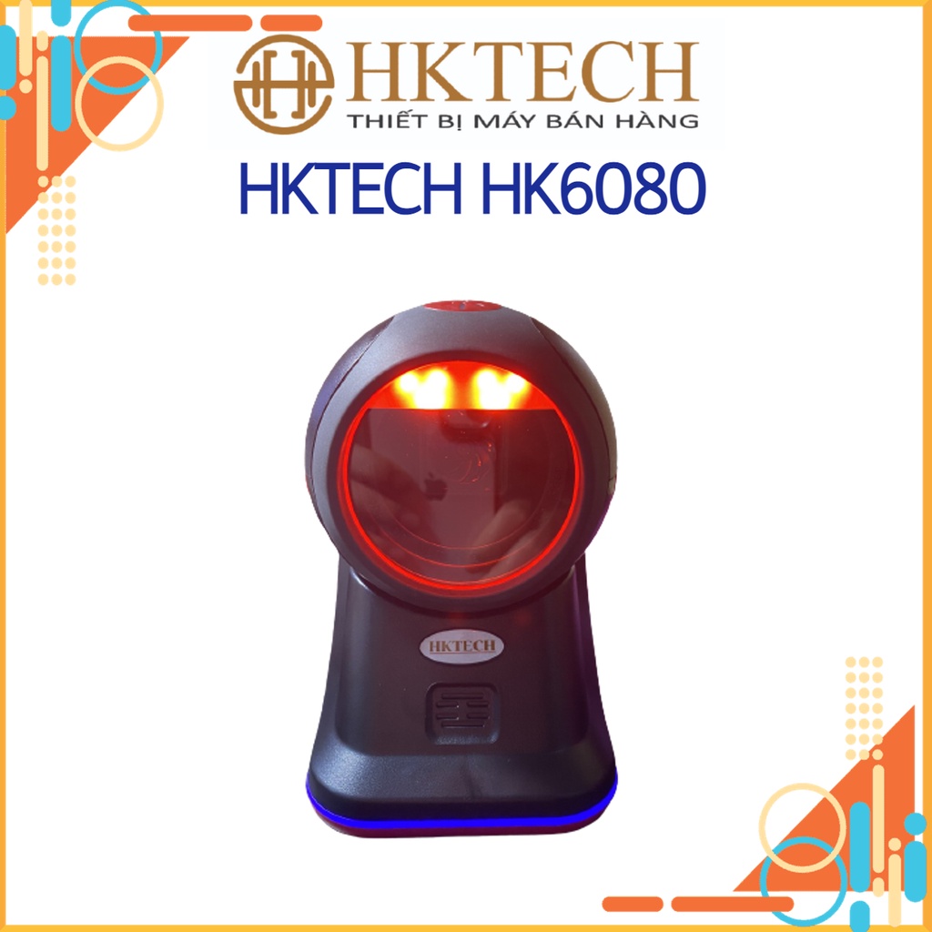 Máy quét mã vạch đa tia để bàn HKTECH HK6080