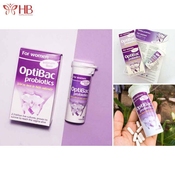 [HÀNG CHÍNH HÃNG] Men vi sinh Optibac tím cho phụ nữ | BigBuy360 - bigbuy360.vn