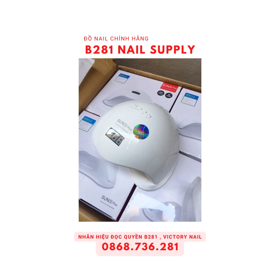 Máy Hơ Móng Tay, Máy Hơ Gel 48W Sun 5 Plus Có Bảo Hành